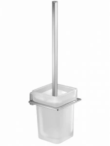 GEDY Ёршик для унитаза настенный стеклянный Atena 4433