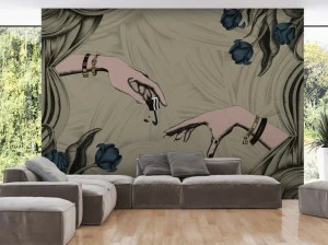 Baboon Виниловые обои в стиле поп-арт Bespoke