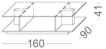 Vibieffe Журнальный столик с журнальной стойкой 9800 ala sun-id-1372706 - Вид №4