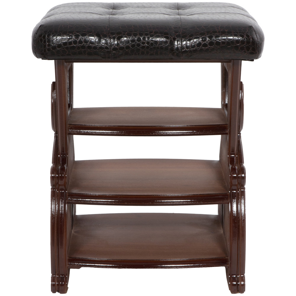 11179 Табурет Марта 3 Шоколад Рептилия BOGACHO  - Вид №12