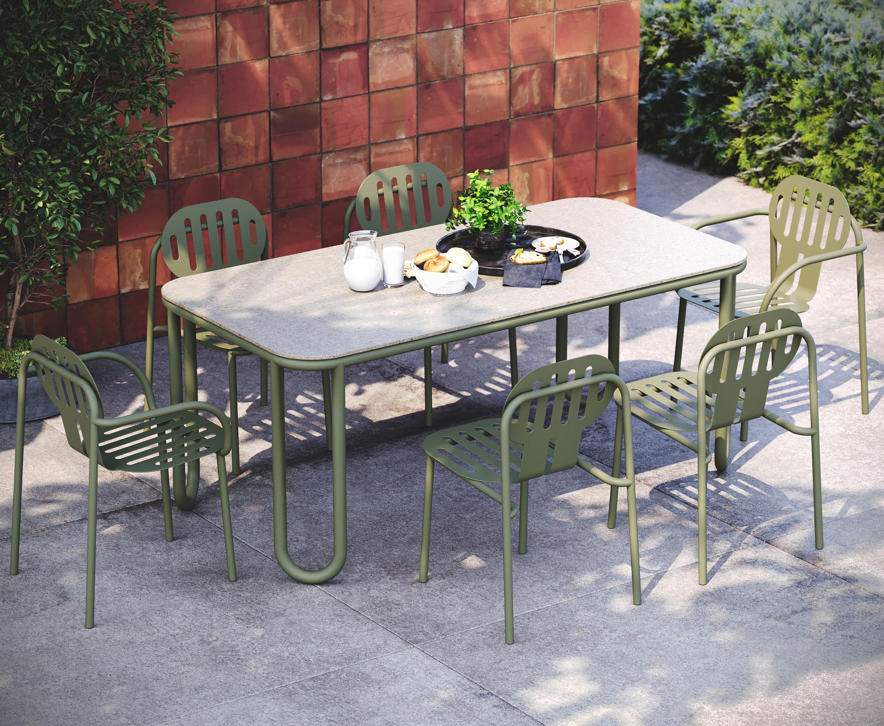 Алюминиевый садовый стул с порошковым покрытием Joyf пустыня ARCH-00124754 - Вид №11