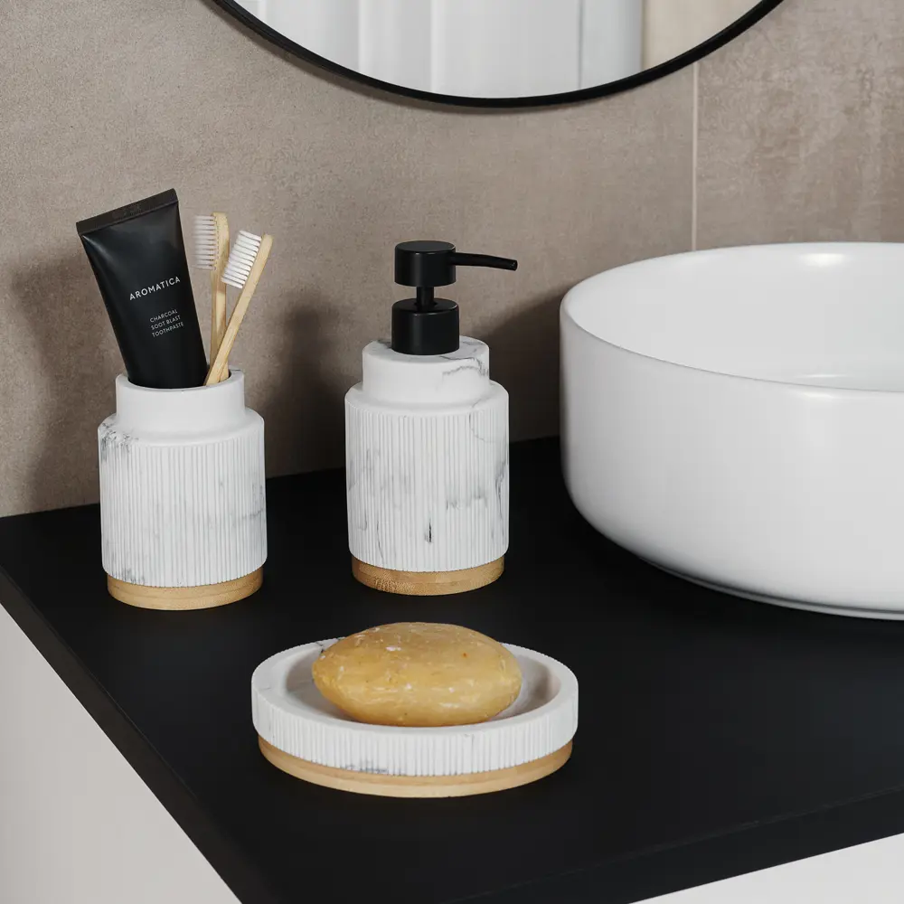 Мыльница VERRAN Mist — элегантный аксессуар для современной ванной 89384117 STLM-1577578 - Вид №8