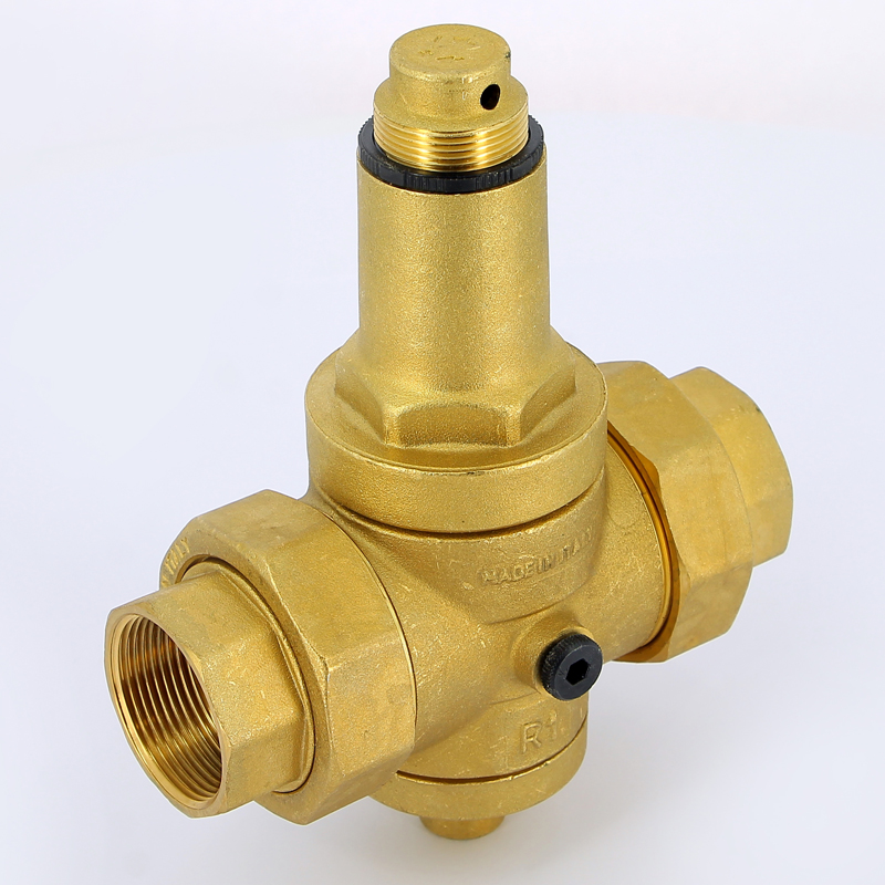 Редуктор давления ВВ с разъемными соединениями и отверстием для манометра EMMETI 1"1/2 01060150 - Вид №1