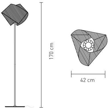 Slamp Торшер из лентифлекс® Gemmy sun-id-1383869 - Вид №9