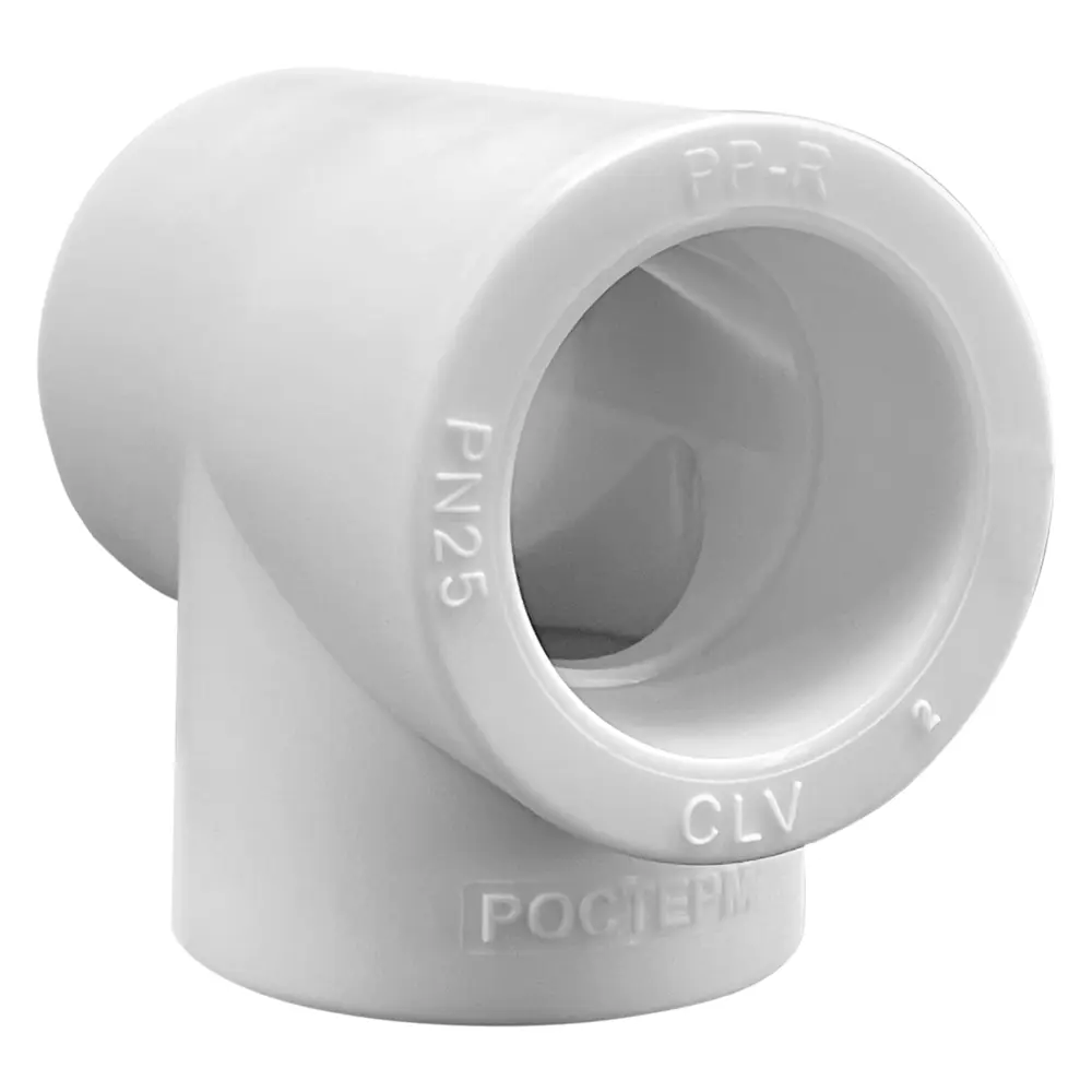 Тройник Ростерм 20 мм полипропилен STLM-2028811