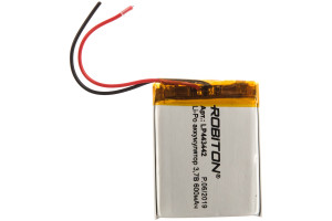 15949038 Аккумулятор LP443442 3.7В 600mAh PK1 14072 Robiton
