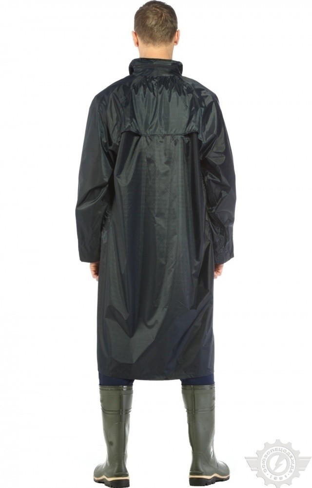 4957156 Плащ "Альбатрос ЛАЙТ" влагозащитный синий  Непромокаемая спецодежда  размер XL  - Вид №4