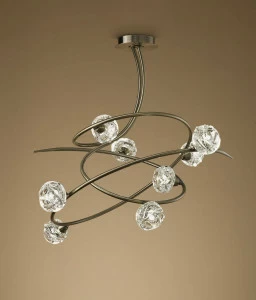 Подвесная люстра Mantra Maremagnum 4070 MANTRA ДИЗАЙНЕРСКИЕ, MAREMAGNUM BRONZE 056256 Бронза