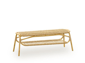 Садовая скамейка из Алу-ротанга и ArtFibre