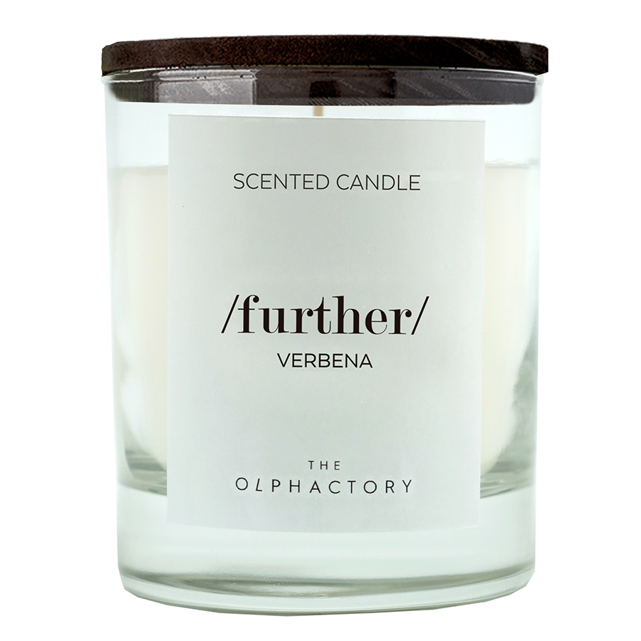 VV402VVBTO Свеча ароматическая the olphactory, further black, Вербена, 40 ч Ambientair 