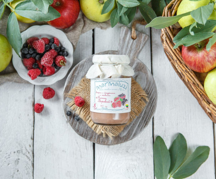 5217 Десерт "Расти здоровый" с йогуртом и ягодами с 8-ми месяцев Вкусляндия 