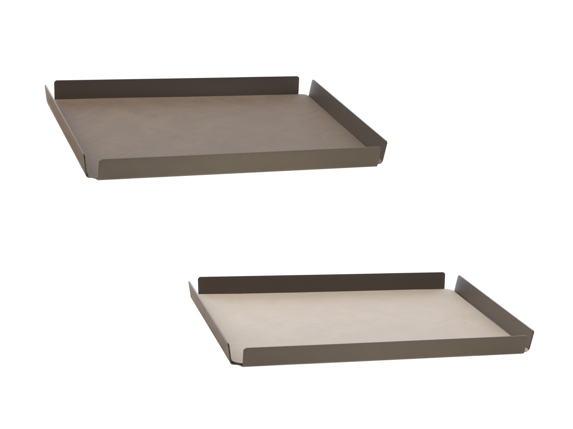 982302 Cloud Brown/Sand поднос 37x47x3,5 см;LIND DNA