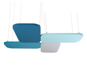 Акустическая подвесная панель из ткани