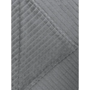 Плед Кубики 200x220 см фланель цвет серый 89449326 STLM-2032492
