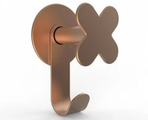BRL METAL DESIGN Настенная вешалка из латуни Myapp forma x 60.001