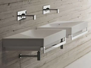 Подвесная раковина настенная овальная Ceramica Cielo SMILE белая