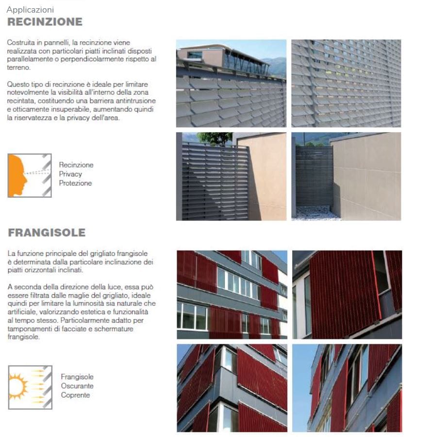 Стальной экран ограждения GRIDIRON Frangisole и Экран ARCH-00083850 - Вид №6