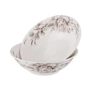 415-2132 Посуда фарфоровая НАБОР ИЗ 2 САЛАТНИКОВ LEFARD "WHITE FLOWER" Lefard