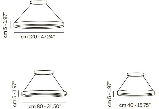Euroluce Lampadari Светодиодный подвесной светильник из алюминия Profile sun-id-1427035 - Вид №1