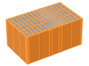 Теплоизоляционный кирпичный блок