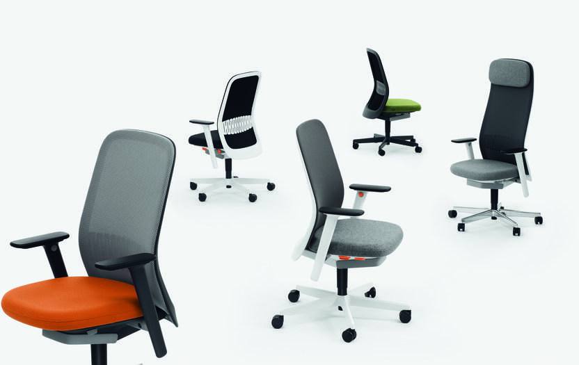 BENE Офисное кресло поворотное с подголовником Riya sun-id-1493033 - Вид №2