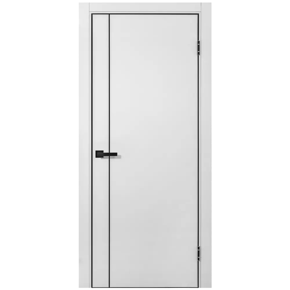 Межкомнатная дверь Борно PORTIKA 90x210 см, серый 89423524 STLM-1566941