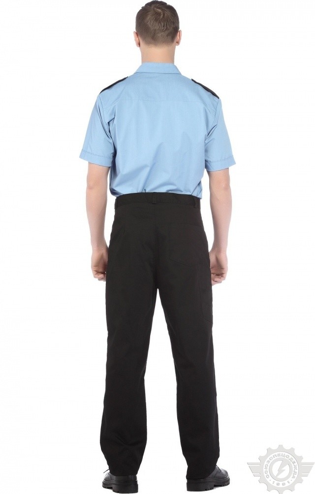 65910 Сорочка "Страйк" короткий рукав  Одежда для охранных структур  размер 52-54/170-176 Спецодежда  - Вид №4