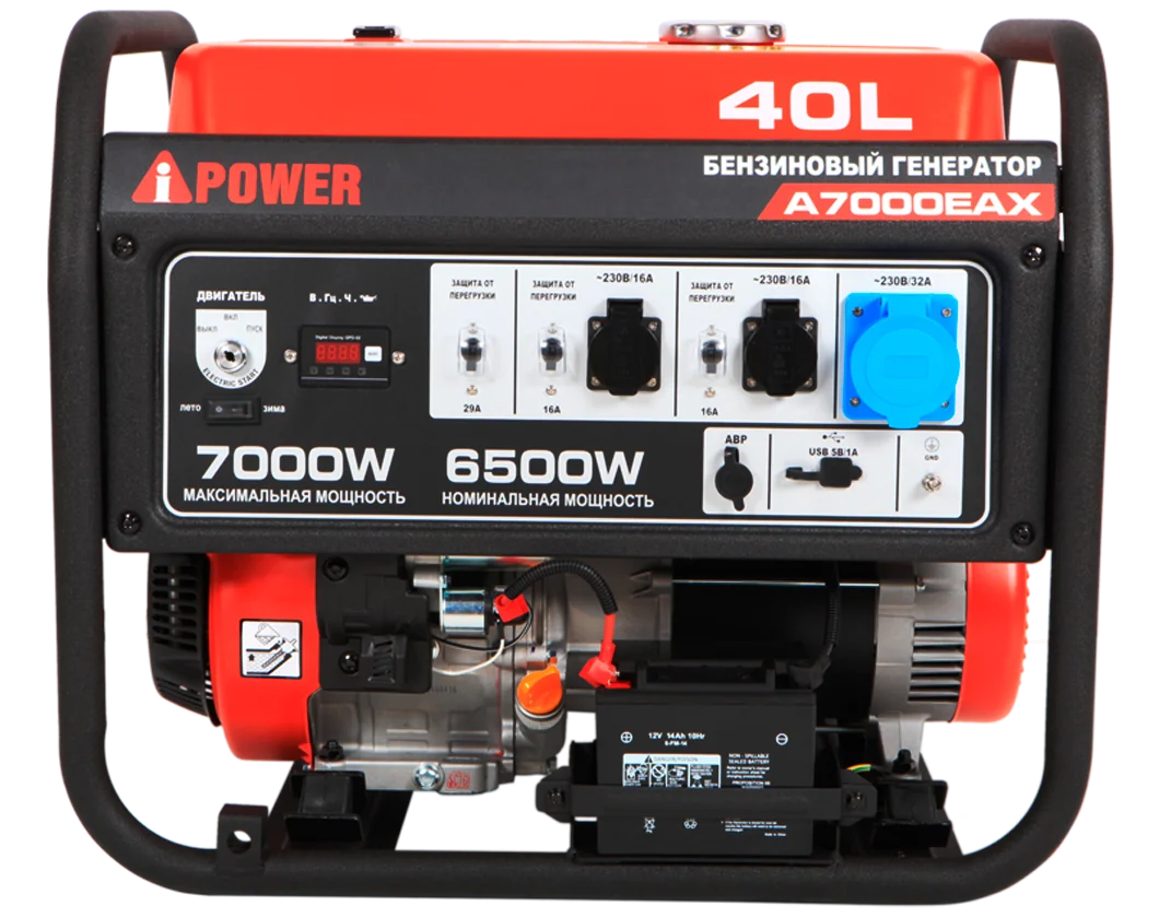 Электрогенератор   бензиновый A-iPower A7000EAX 9191149 STDN-0144428 - Вид №1