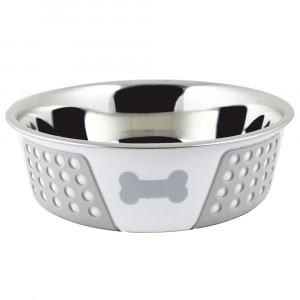 ПР0057800 Миска для животных Hermosa Bowl металлическая 400мл Foxie