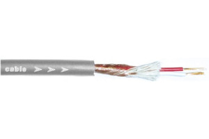 15525965 Микрофонный кабель, 2 жилы, серый BW7824 Belsis