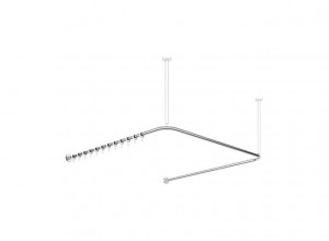 900.34.30240 Карниз HEWI System 900