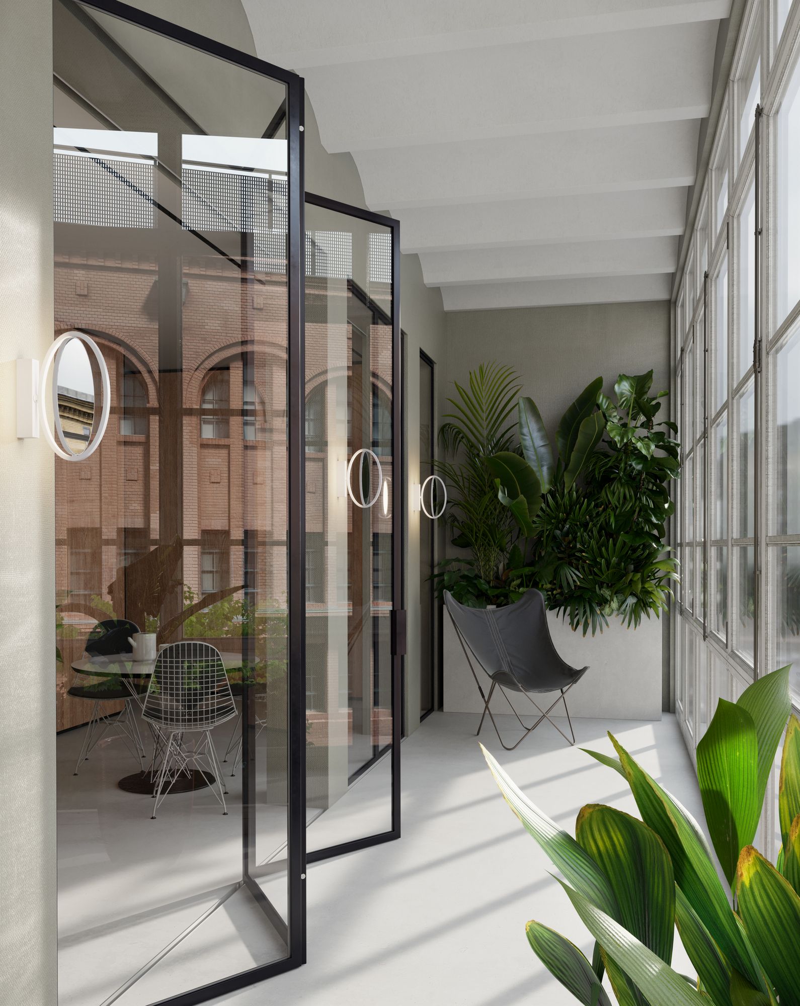 Регулируемый светодиодный настенный светильник LedsC4 Ely ARCH-00075077 - Вид №5