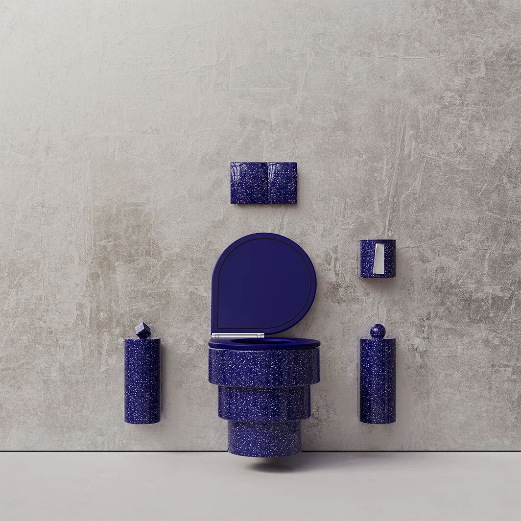 Керамический держатель рулона Trone Aura ARCH-00095005 - Вид №3