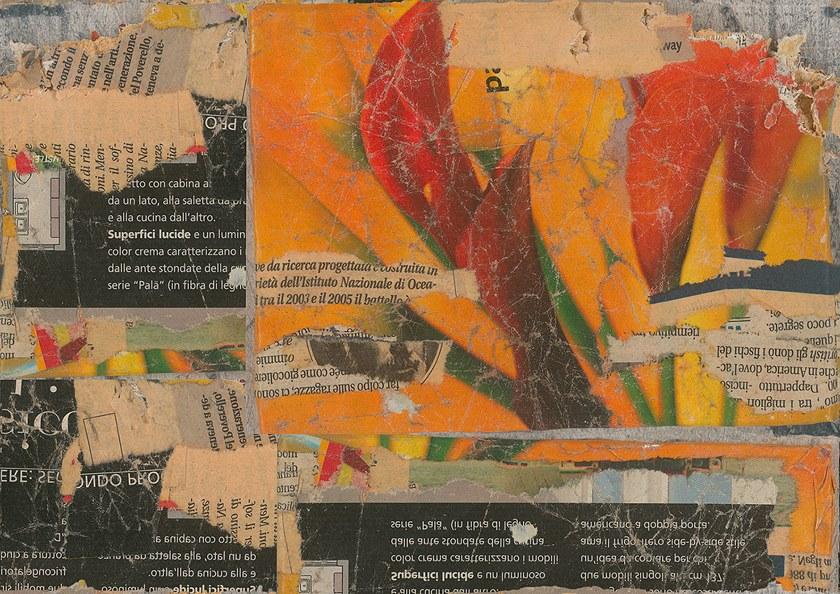 Tecnografica Прорезиненные обои с цифровой печатью с надписями Collezioni d'arte 61121 - Вид №1