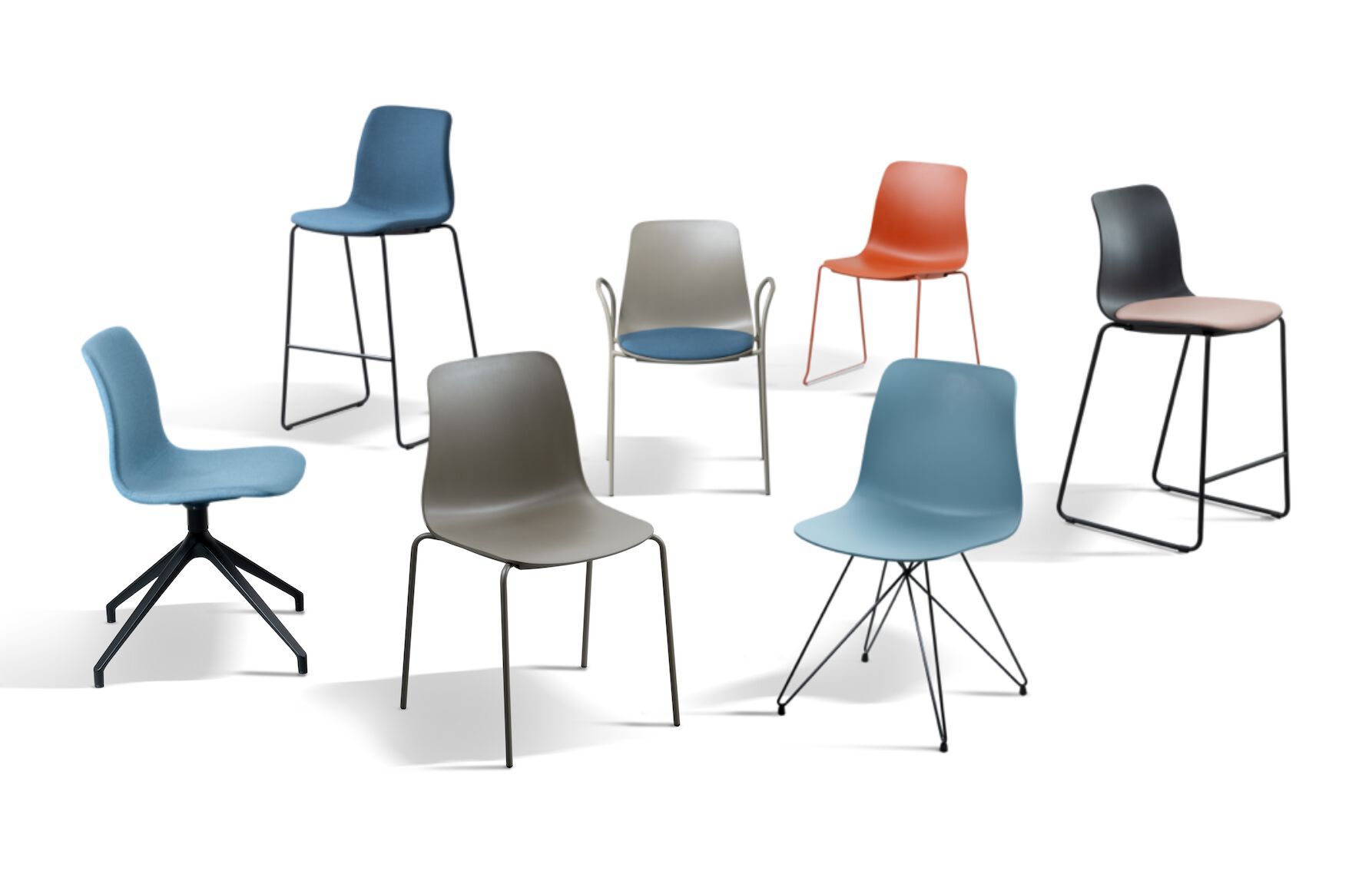 Мягкое вращающееся кресло GABER Unik ARCH-00083918 - Вид №1