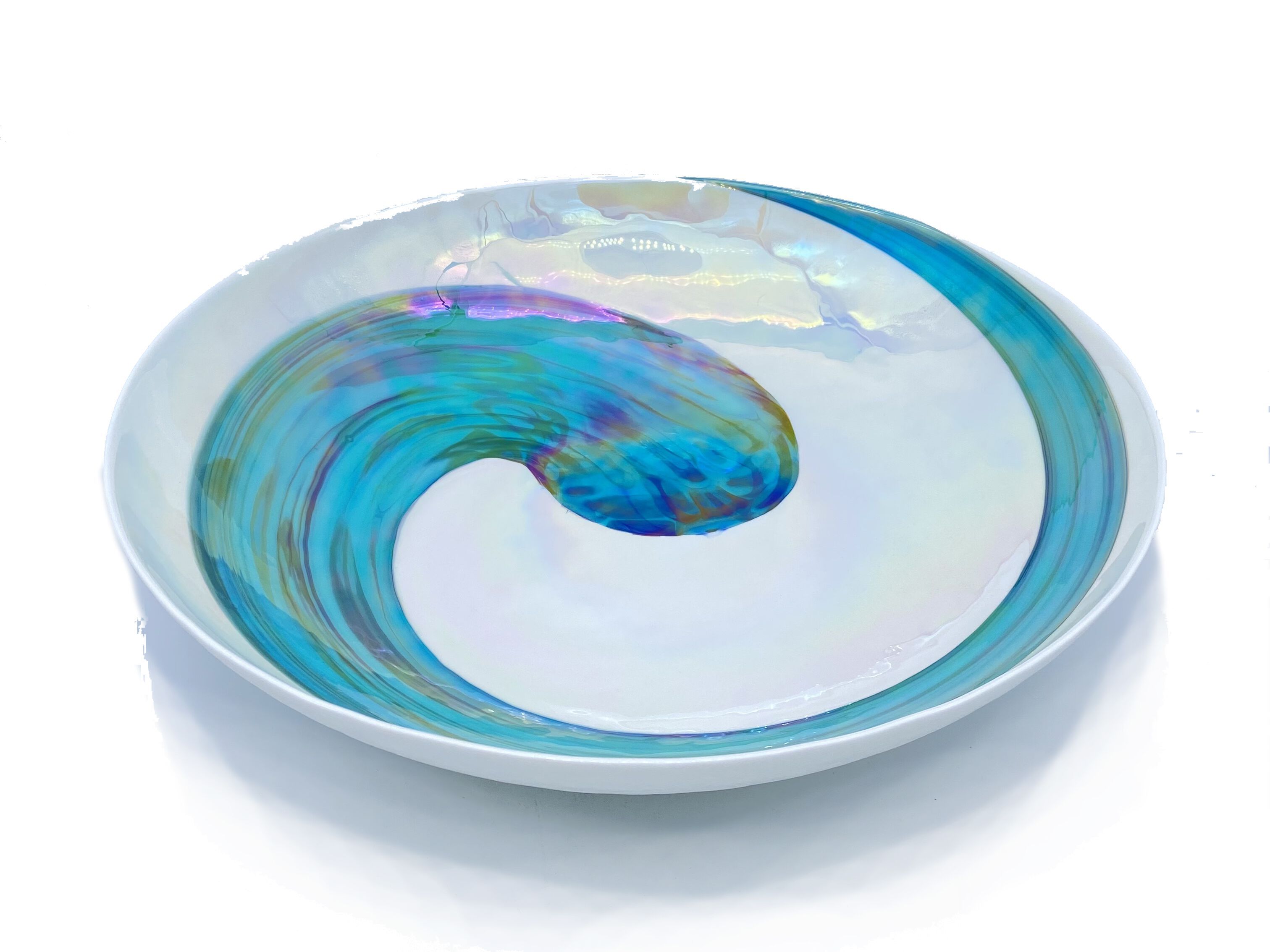 Тарелка для фруктов из муранского стекла ручной работы YourMurano Decorative Plates ARCH-00063987