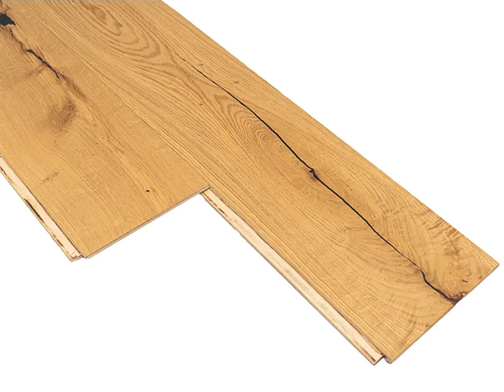 91471862 Паркетная доска DW Flooring дуб DW-070HCR 23 класс толщина 14 мм с фаской 2.888 м², цена за упаковку STLM-0891073