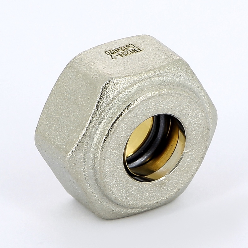 Соединитель для медной трубы обжим EMMETI 12х(М24х19) 01321412 - Вид №2