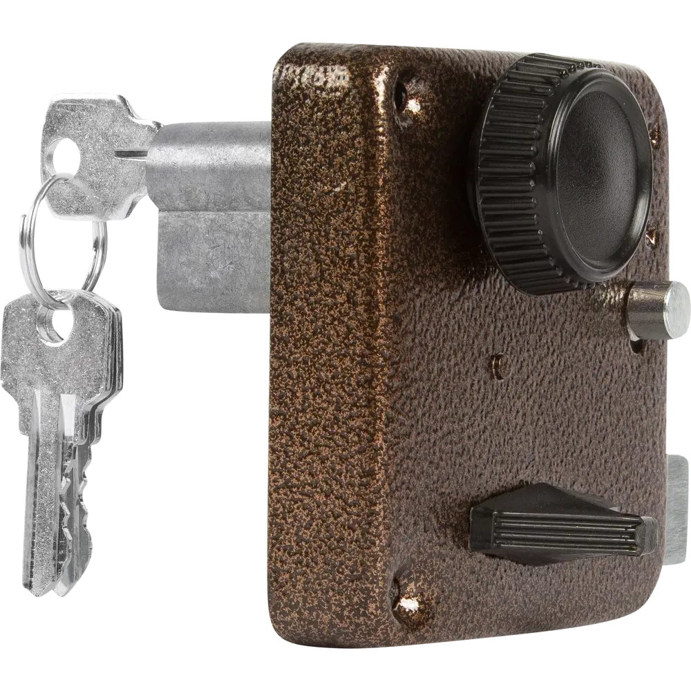 Замок накладной Пенза-ЗНЗ-1А, цвет серый ПЕНЗМАШ STLM-2064132