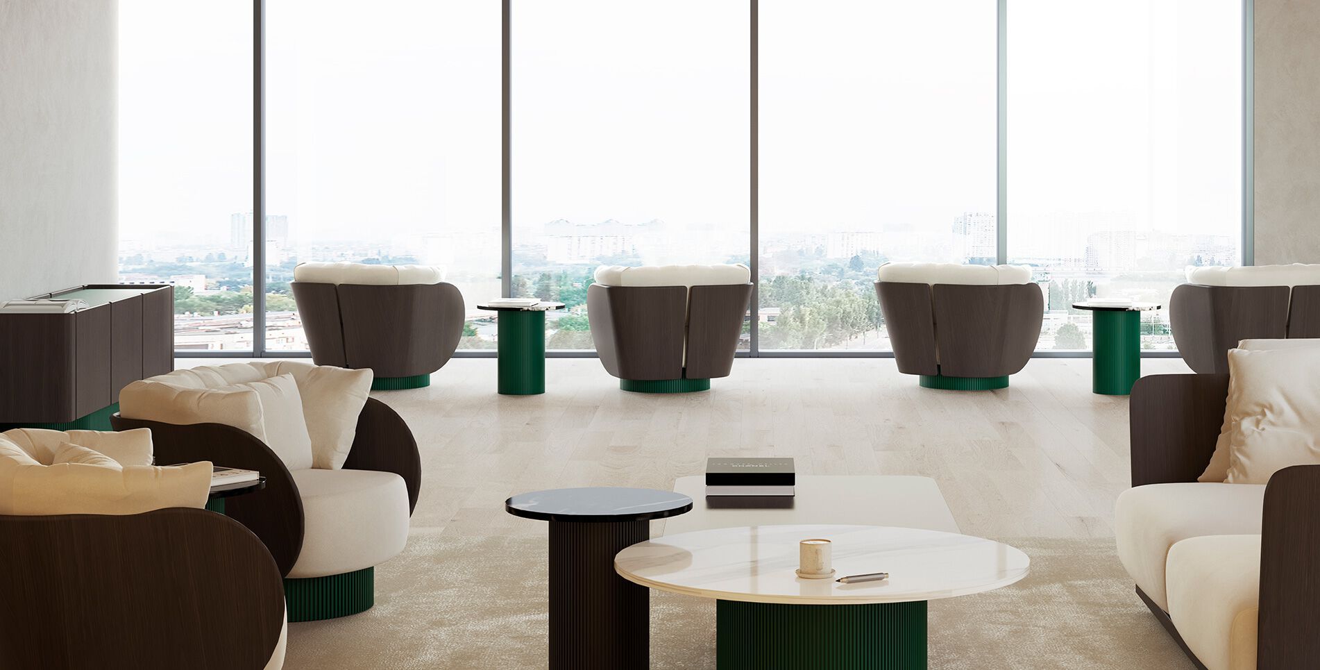 Ткань поворотный стул Punt Dune ARCH-00152561 - Вид №4