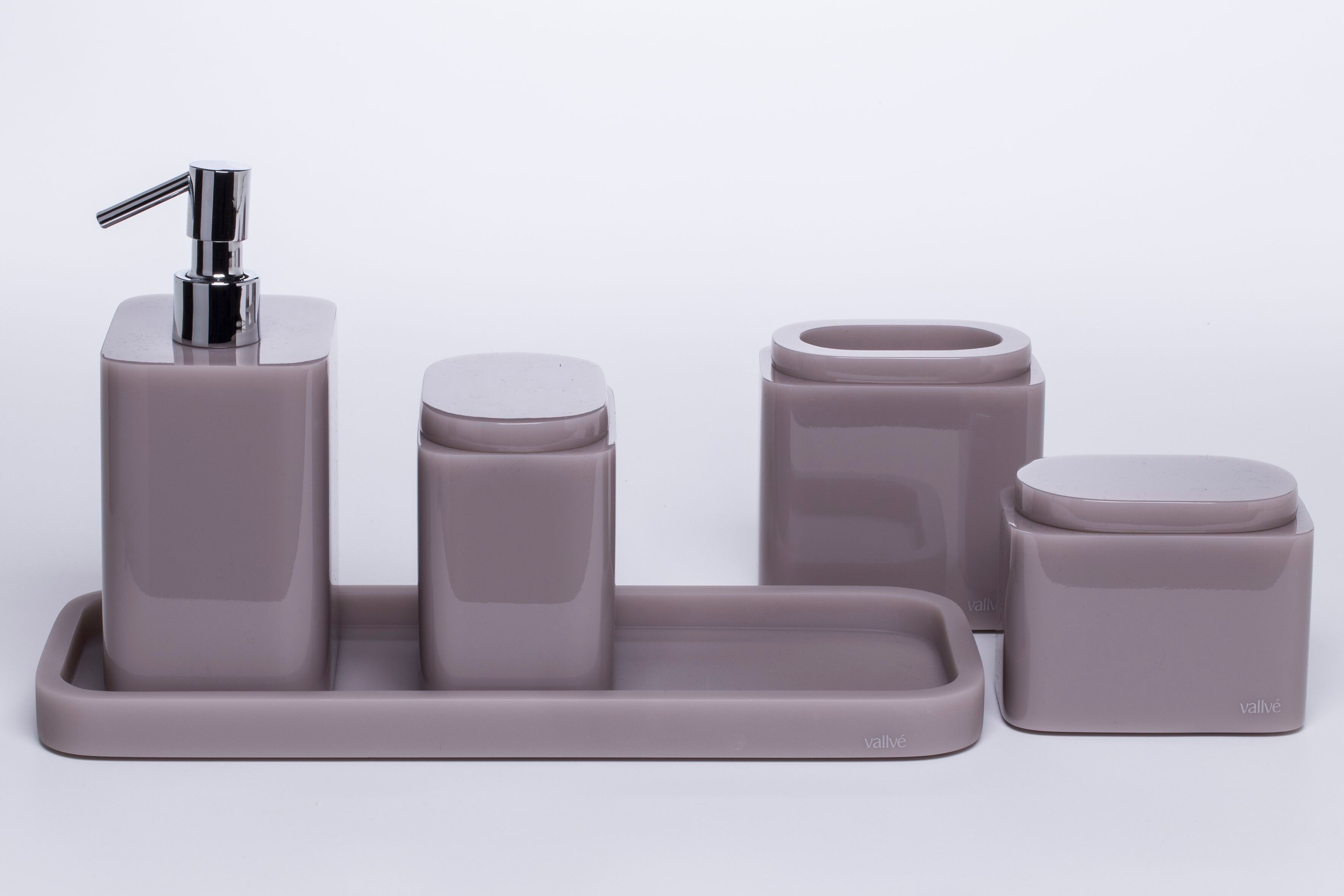 Держатель зубной щетки из смолы Vallvé набор ARCH-00046584 - Вид №3