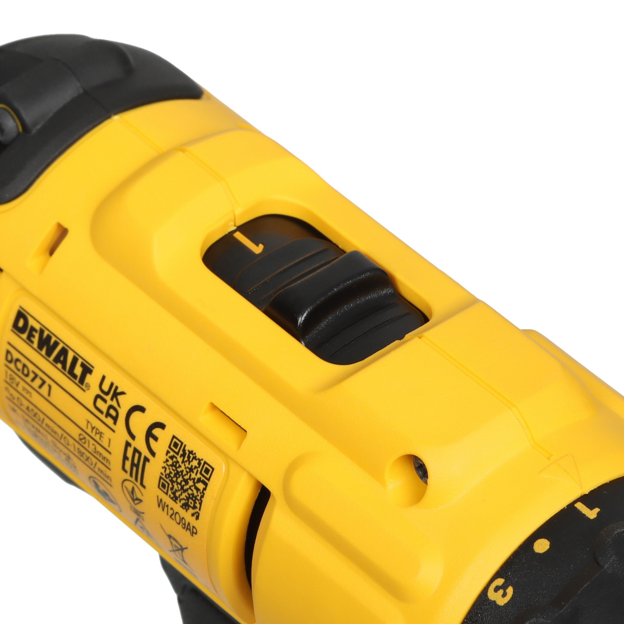Дрель-шуруповерт DeWalt DCD771C2 XR FLEXVOLТ 18/54V 5443673 STDN-0041729 - Вид №5