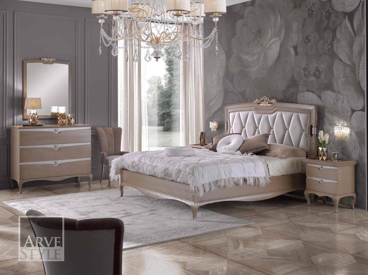 Деревянная прямоугольная тумбочка с ящиками Arvestyle ARCH-00081352 - Вид №2