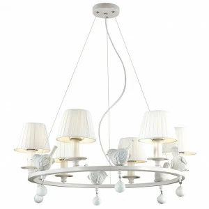 Подвесная люстра Favourite Vogel 1705-6P FAVOURITE ДИЗАЙНЕРСКИЕ, VOGEL 057236 Белый