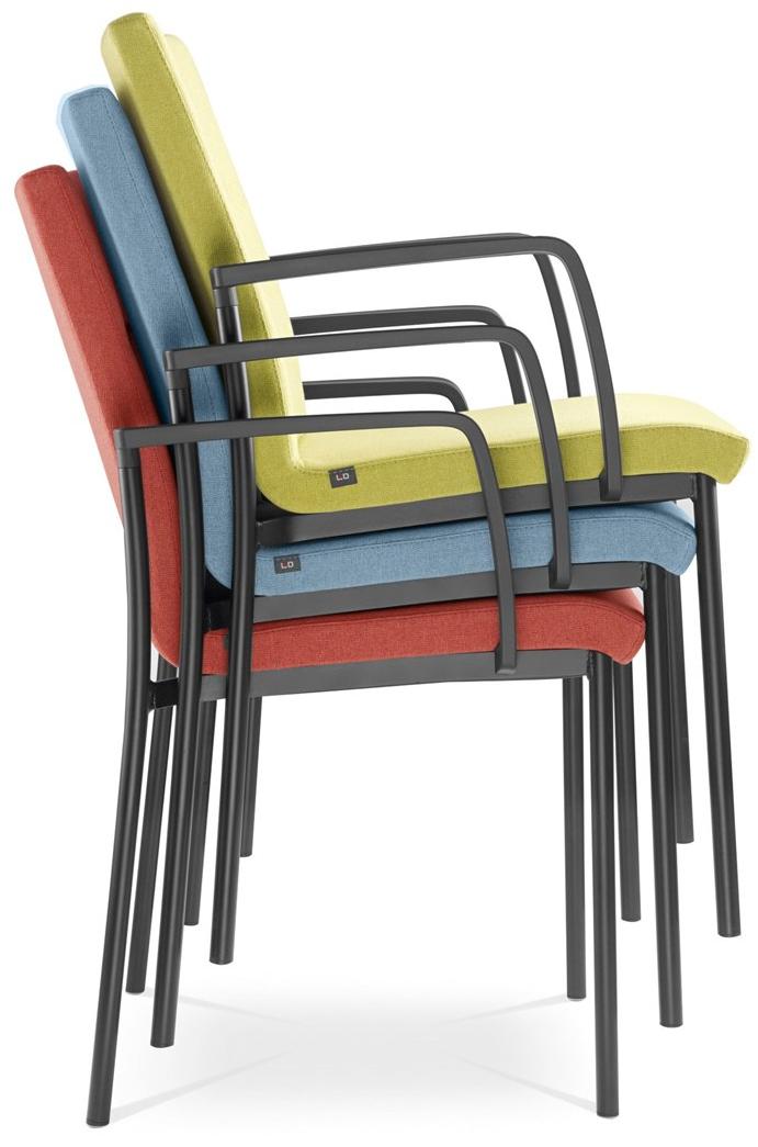 LD Seating Стул для конференций из ткани с подлокотниками Seance care sun-id-1438131 - Вид №3