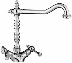 Rubinetteria Giulini Смеситель для раковины с одним отверстием и регулируемым изливом Londra S7256a