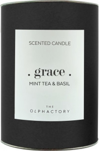 10656781 Ambientair Свеча ароматическая The Olphactory GRAСE Black Мята и базилик 40 ч Воск