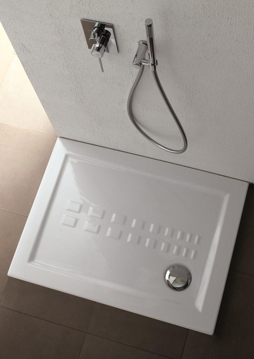Olympia Ceramica Нескользящий прямоугольный керамический поддон для душа Ibis sun-id-1369327 - Вид №3