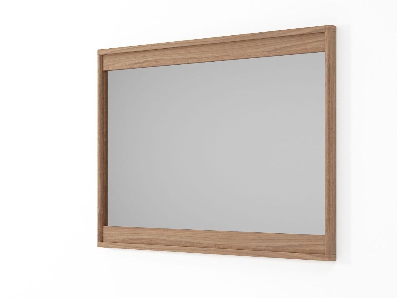 Прямоугольное деревянное настенное зеркало KARPENTER около17 ARCH-00042873 - Вид №16