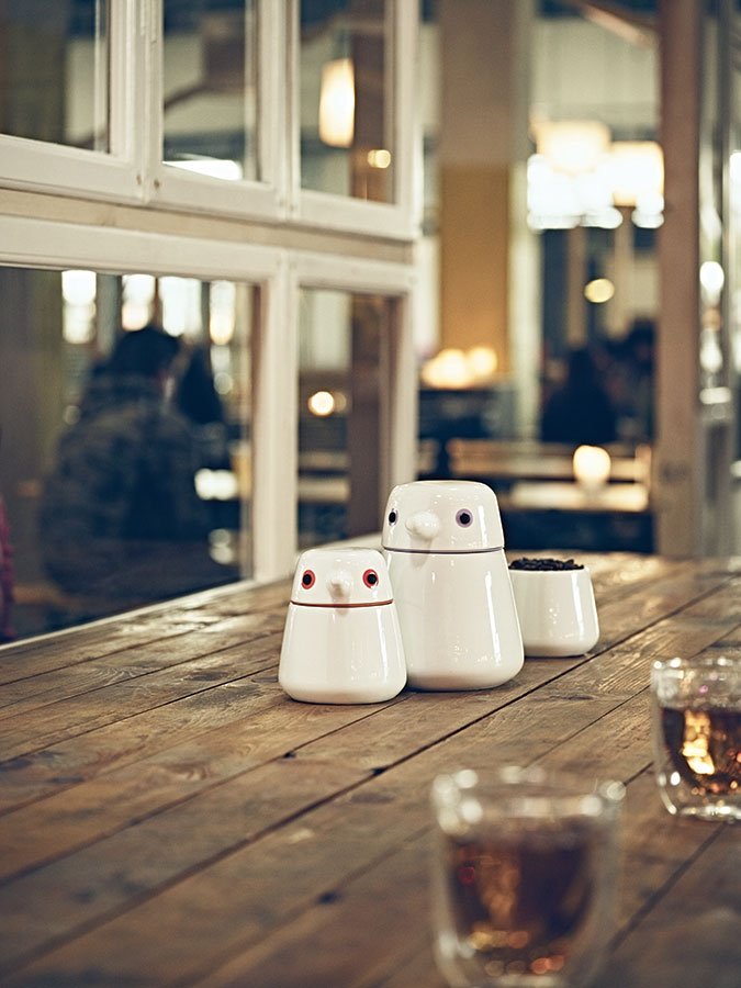 Банка для хранения 400 мл оранжевая Birdie QDO  00-3872099 Белый;оранжевый  - Вид №1